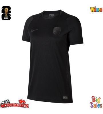 Norway Replica Away Stadium Shirt for Women World Cup 2026 Short Sleeve